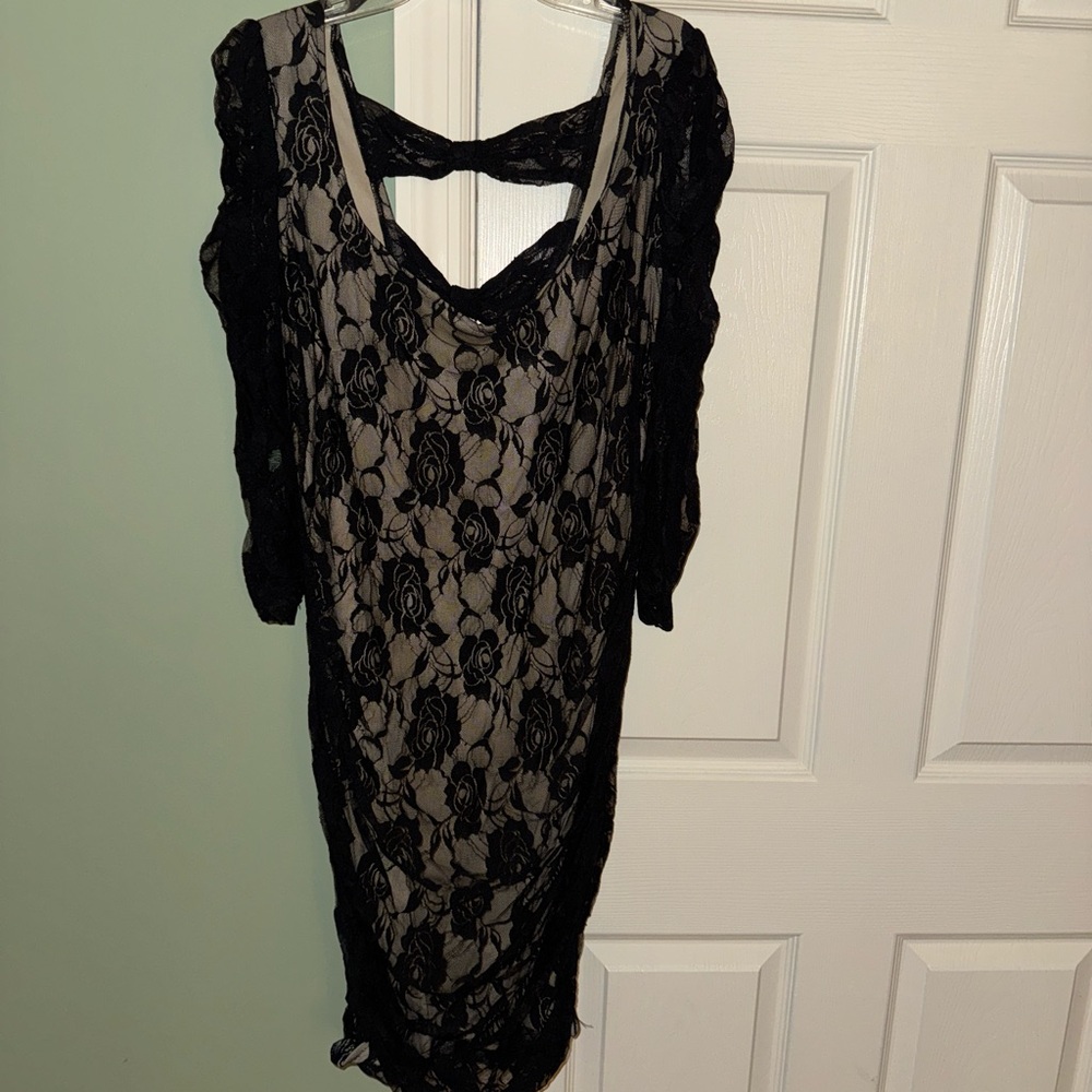 Black Lace Dress